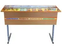 300_М5001 Комплект двухместного стола со стульями для детских автоклассов 1