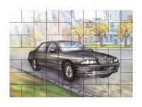 300_К1025 Магнитный пазл Автомобиль 1