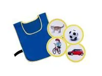 С2096 Игровой набор с комплектом тематических картинок для изучения правил дорожного движения