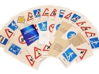 Набор карточек «О чем говорят дорожные знаки?»