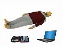 J202R Тренажер Володя №9 для отработки реанимации с дефибриллятором AED120