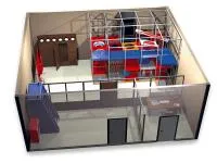 Т0720 Многофункциональный автоматизированный тренировочный комплекс противопожарной и спасательной службы ТДК-01-1. Минимальная комплектация