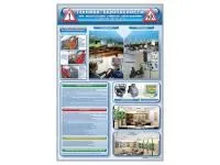 300_С1004 Стенд Техника безопасности при эксплуатации учебного оборудования в детском автоклассе 1