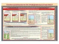 Т1019 Стенд «Техника безопасности при проведении высотных работ»