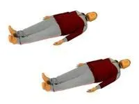 J204R Манекен-тренажер Володя №10 для обучения СЛР (2 тренажера)