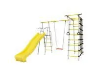 Детский спортивный комплекс для дачи ROMANA Богатырь MAX качель фанерная
