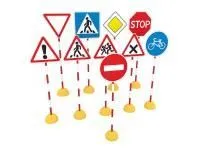 ДБ0012 Комплект стоек с дорожными знаками