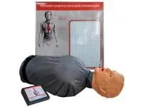 Т1010 Тренажер-манекен для отработки СЛР с контроллером и настенным табло «Роман-05»