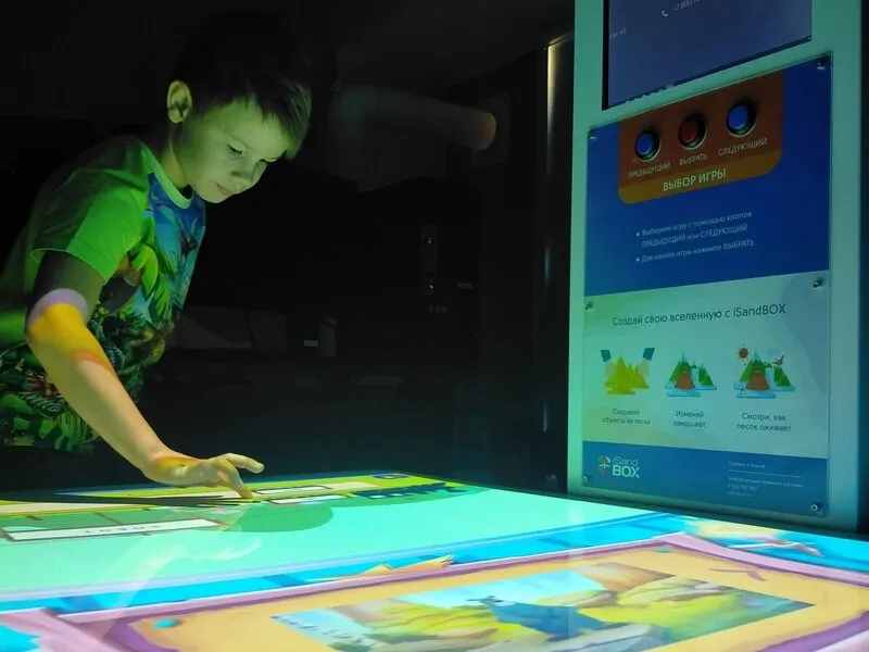 Работа столешницы iSandBOX