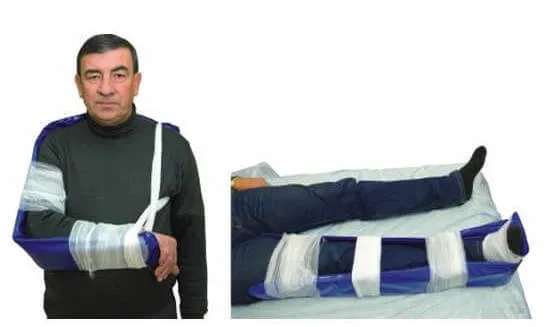 Шины транспортные для верхних и нижних конечностей