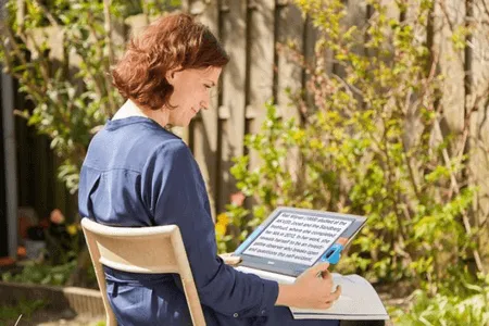 Применение видеоувеличителя Traveller HD