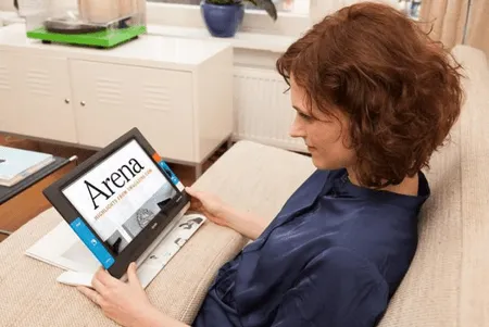 Применение видеоувеличителя