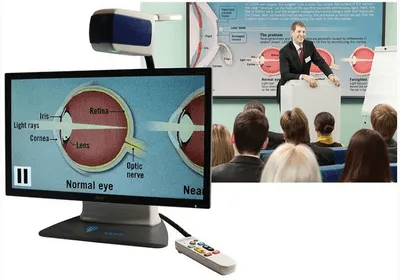 Применение видеоувеличителя ONYX Deskset HD