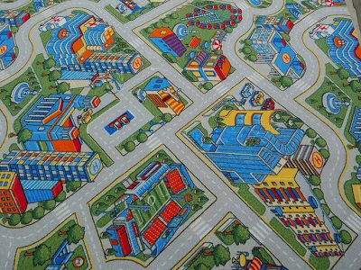 ЗА3025 Напольное покрытие «Детский городок»