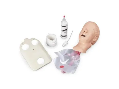 1019788 Модель головы ребенка для обучения действиям на дыхательных путях