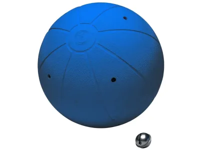 Мяч для голбола звенящий 1.25 кг