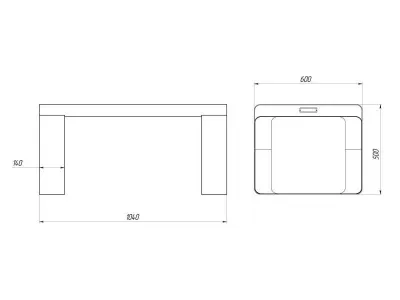 Детский интерактивный сенсорный стол myWorld Minimal 32"