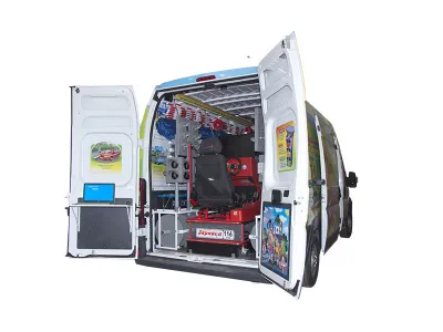 300_Т0608 Мобильный тренажерный комплекс по профилактике детского дорожно-транспортного травматизма на базе автофургона 2