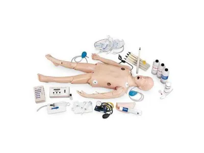 1005624 Тренажер педиатрической реанимации и ОБЖ, с интерактивным имитатором аритмии