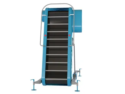 320_Т1040 Интерактивный тренажерный комплекс по отработке практических навыков спасателей МЧС Вертикаль-02У (бесконечная лестница с изменяемым углом н