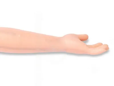 P1084 Тренажёр СУПЕР-РУКА для отработки инъекций и измерения артериального давления с модулем циркуляции крови и контроллером