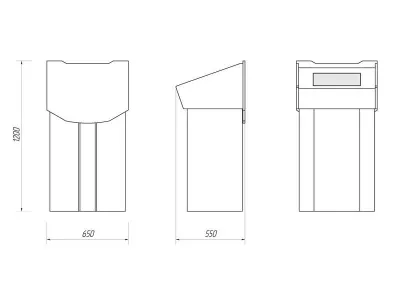 Интерактивная трибуна Victory Mini 21.5"