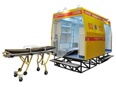 МУ0088 Тренажерный комплекс «Макет автомобиля скорой медицинской помощи»