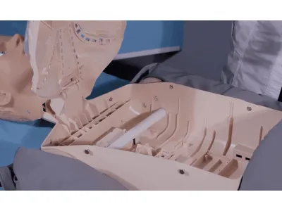 М4004 Тренажер-манекен взрослого пострадавшего для отработки приемов сердечно-легочной реанимации с контроллером Александр М-06