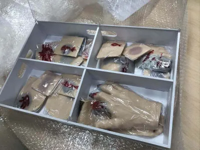 МУ0555 Имитаторы ранений и поражений для тренажера-манекена (18 ран)