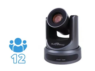 PTZ-камера CleverMic 1212SHN Black (FullHD, 12x, SDI, HDMI, LAN)