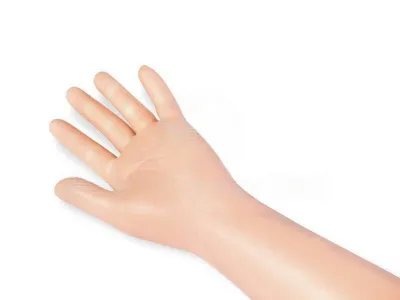 P1084 Тренажёр СУПЕР-РУКА для отработки инъекций и измерения артериального давления с модулем циркуляции крови и контроллером