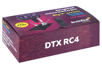 100_76824 Микроскоп с дистанционным управлением Levenhuk DTX RC4 12