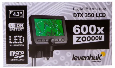 100_74768 Микроскоп цифровой Levenhuk DTX 350 LCD 19