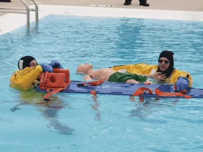 Манекен для спасения на воде