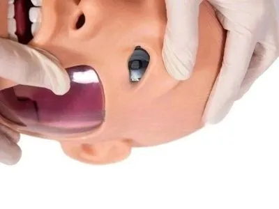 P1099 РУСЛАН Манекен-симулятор для отработки навыков промывания желудка, дренирования двенадцатиперстной кишки и желудочно-кишечной декомпрессии (с контроллером)