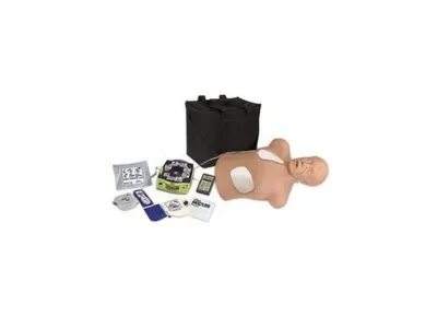 Тренажер-туловище CPR Torso Brad для отработки СЛР, с пакетом для тренажера Zoll AED (автоматическая внешняя дефибрилляция)