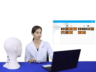 М1148 Программно-аппаратный комплекс для отработки навыков диагностики органов зрения (офтальмоскопии)