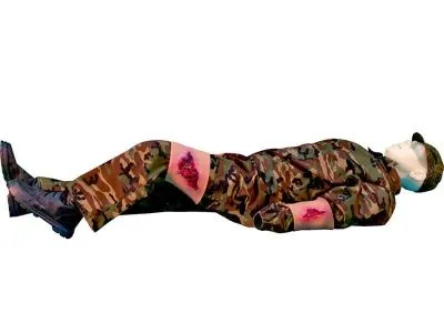 Тренажер взрослого пострадавшего «Виктор-2.01 В» для отработки навыков оттаскивания