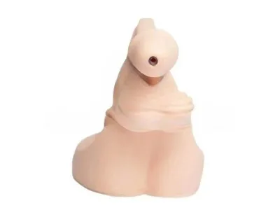 Тренажер КатМини для демонстрации навыков катетеризации уретры у мужчин в разрезе_2