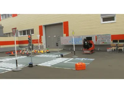 Т0608 Мобильный тренажерный комплекс по профилактике детского дорожно-транспортного травматизма на базе автофургона