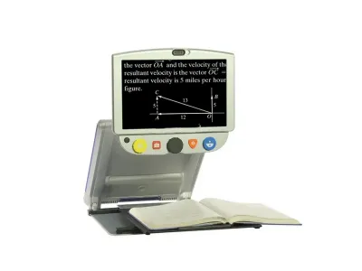 Складной настольный электронный видеоувеличитель TOPAZ PHD 12