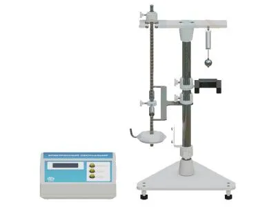 Лабораторная установка колебания пружинного маятника_1