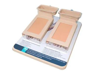 М0060 Тренажер для отработки навыков забора крови из вен (на фантомах с различной степенью венозной доступности)