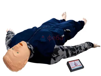 М1072 Тренажер для отработки навыков СЛР с компьютерной регистрацией показателей «Володя-04»