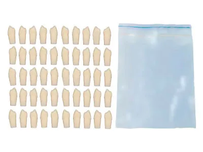 МУ0141 Комплект из 50 модельных зубов одного номера З-28-1.50