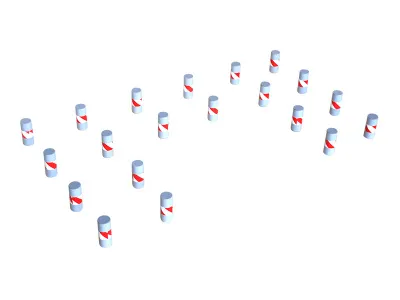 300_К1038_Кривая дорожка(высота фишек 120 мм.