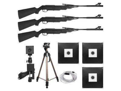 pat-s-v ЛСК РУБИНТИР® Патриот-Спорт, винтовки, бумажные мишени, 3 стрелка