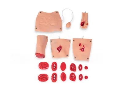 P1002 ТРАВМО-КИТ 1 Набор модулей-симулянторов для имитации травм и ранений (17 шт.)