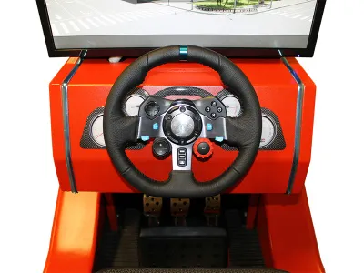 300_Т0612 Детский автотренажер Школьник-02 на основе системы виртуальной реальности 4