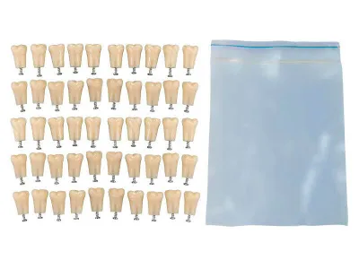 МУ0171 Комплект из 50 модельных зубов одного номера З-32-1.50